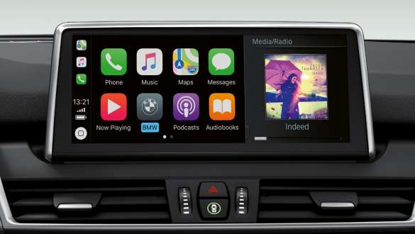 Apple CarPlay® Preparation BMW 2 Series Active Tourer Apple CarPlay® Preparation BMW 2 Series Active Tourer F45 2018 interior