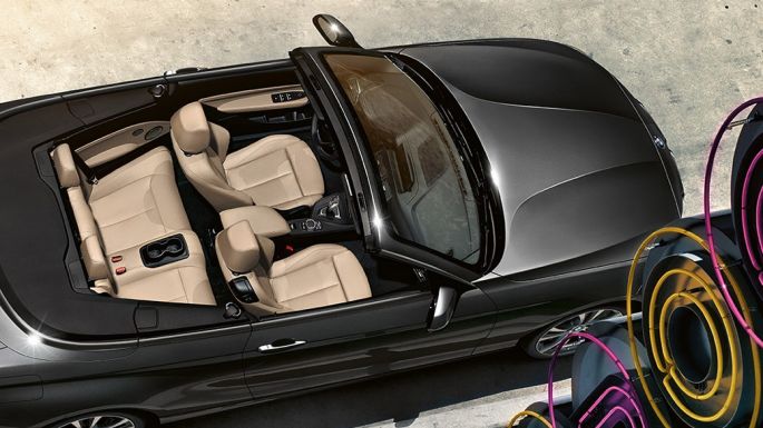 BMW 2 Series Convertible, three-quarter rear shot BMW 2 Series Convertible, three-quarter rear shot