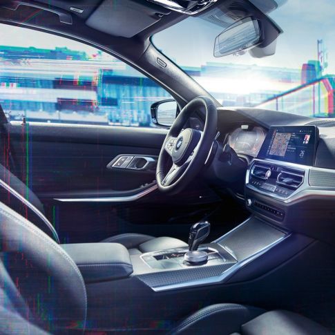 BMW 3 Series Saloon, interior BMW 3 Series Saloon, interior