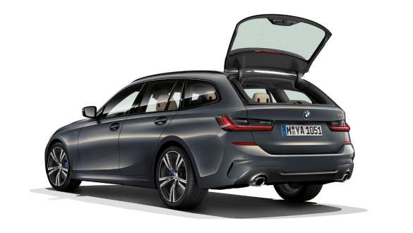 BMW 3 Series Touring rear window open BMW 3 Series Touring rear window open