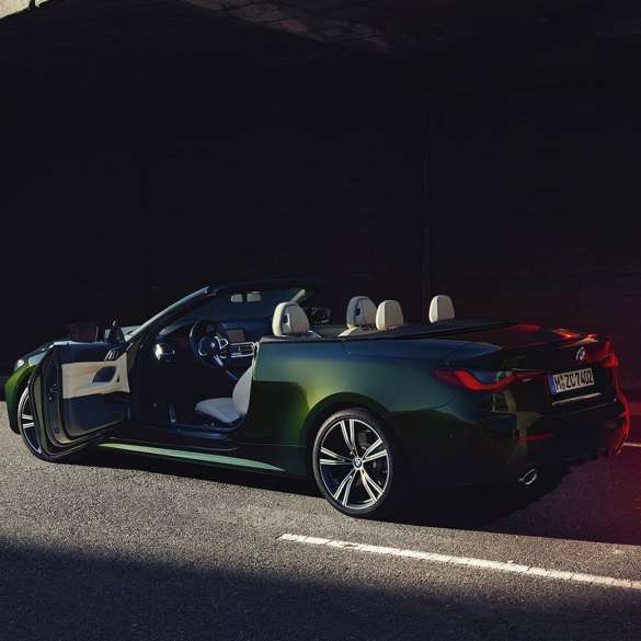 Bmw 4 Series Convertible Highlights New Vehicles Bmw Uk
