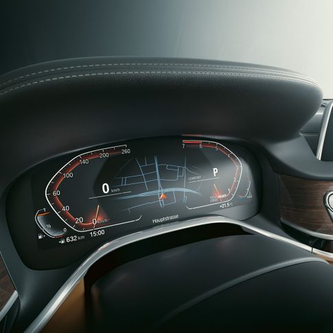 BMW 7 Series digital cockpit BMW 7 Series digital cockpit