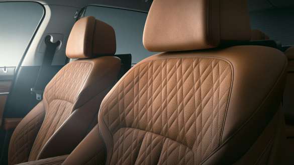 BMW 7 Series Saloon seats in leather Nappa BMW 7 Series Saloon: close-up of the seats in leather Nappa