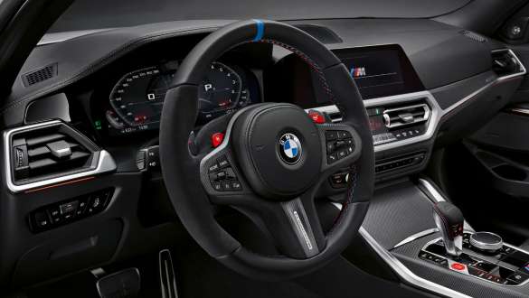 BMW M3 Saloon G80 2020 M Performance steering wheel Pro cockpit 