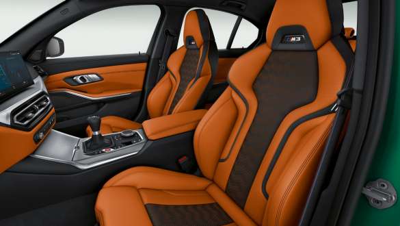 M Sport seats BMW M3 Saloon G80 2020 BMW M3 Saloon G80 2020 M Sport seats interior