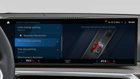Driving Assistant Professional BMW 3 Series Saloon M Models G80 G20 BMW 3 Series Saloon M Models G80 G20 Driving Assistant Professional Control Display interior