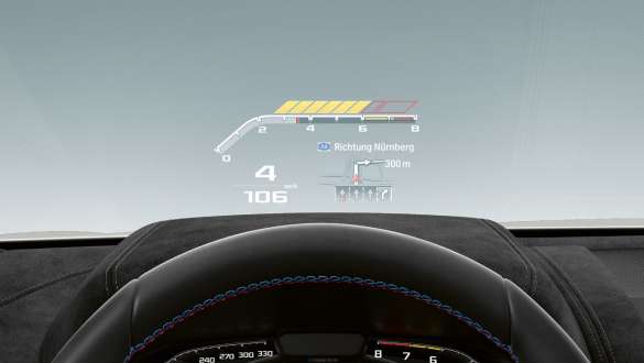 BMW Head-Up Display BMW 8 Series Convertible M Automobiles F91 LCI Facelift 2022 BMW 8 Series Convertible M Automobiles F91 F91 LCI Facelift 2022 BMW Head-Up Display