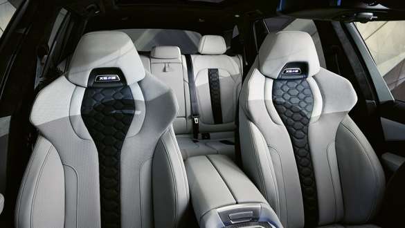 M Multifunctional seats in the BMW X5 M Competition M Multifunctional seats in full leather 'Merino' BMW X5 M Competition F95 interior