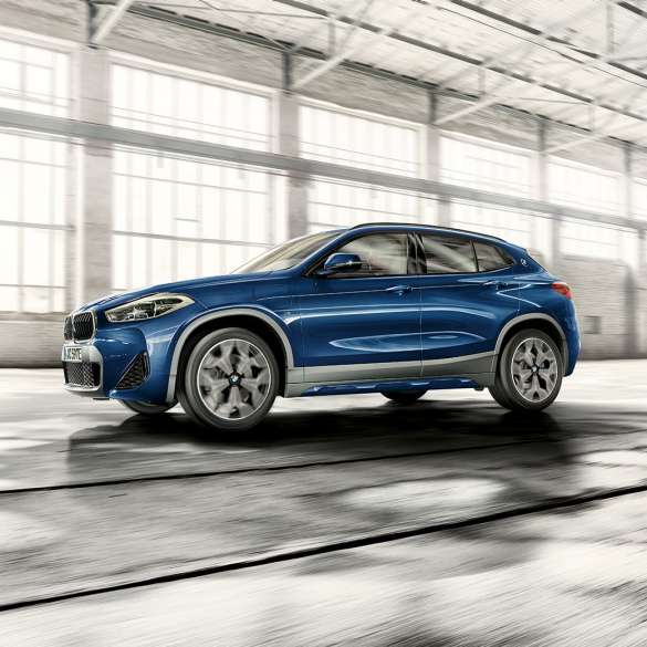 Front view BMW X2 xDrive25e plug-in hybrid F39 BMW X2 xDrive25e plug-in hybrid 2020 F39 front view