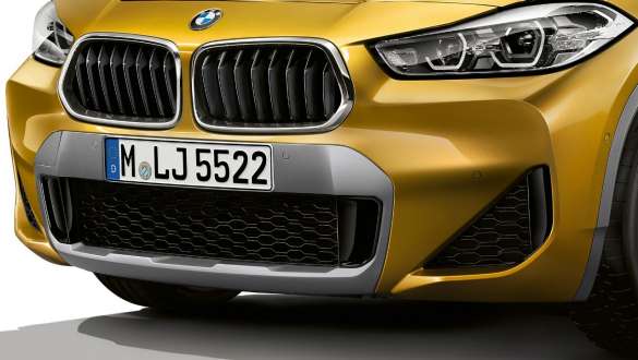 Air inlets BMW X2 2018 F39 Air inlets BMW X2 2018 F39 Galvanic Gold metallic front view