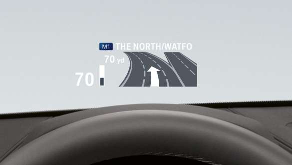 Head-up Display BMW X2 F39 Head-up Display BMW X2 2018 F39 interior instrument display