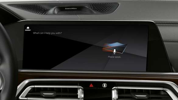 BMW Intelligent Personal Assistant BMW X5 G05 2018 cockpit