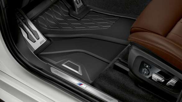 BMW all-weather floor mats front BMW X5 G05 2018 interior
