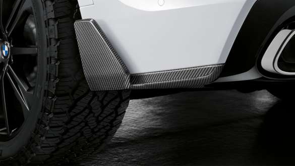 M Performance rear winglet carbon fibre BMW X5 G05 2018 exterior