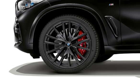 22'' M light alloy wheel 742 M double-spoke in Orbit Grey matt BMW X5 Edition Black Vermilion G05 2021