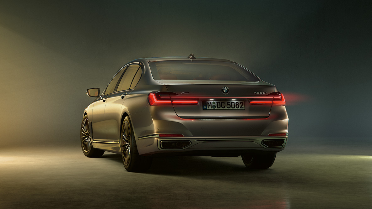 BMW 7 Series Saloon light concept Light concept: BMW 7 Series Saloon rear view