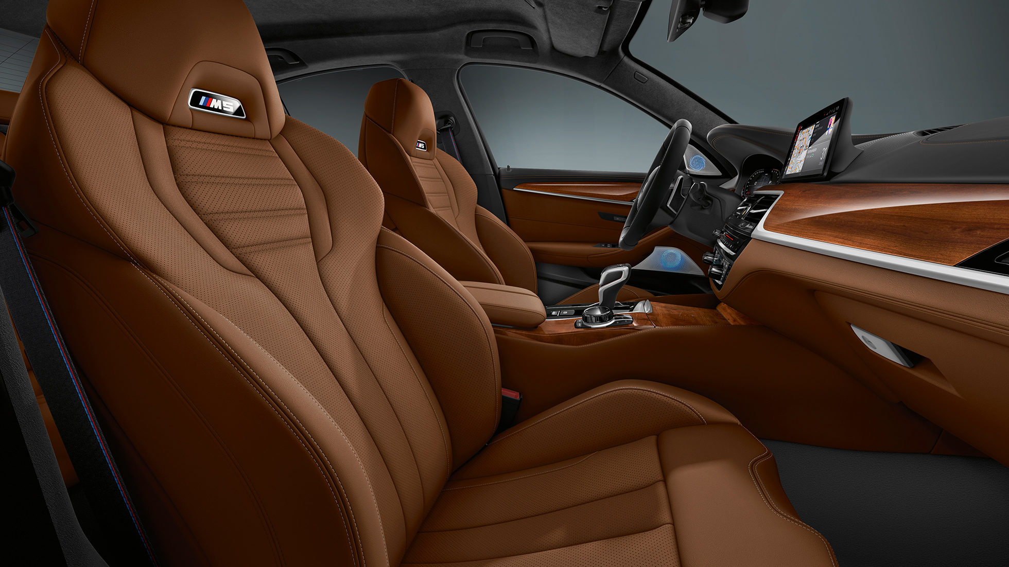 BMW Individual Collection. BMW M5 Competition interior.