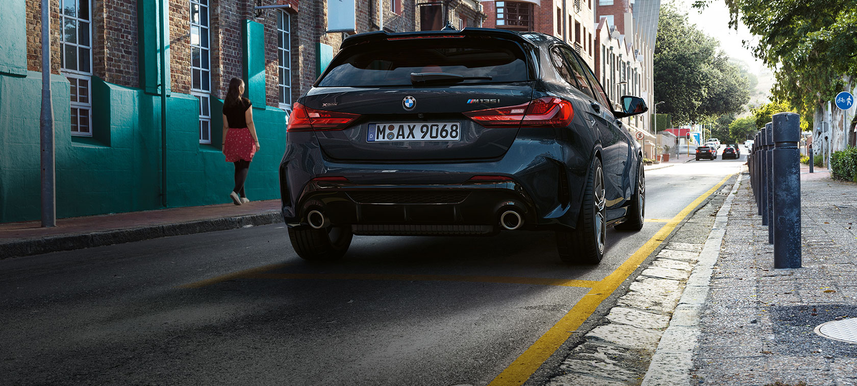 BMW M135i xDrive rear BMW M135i xDrive rear