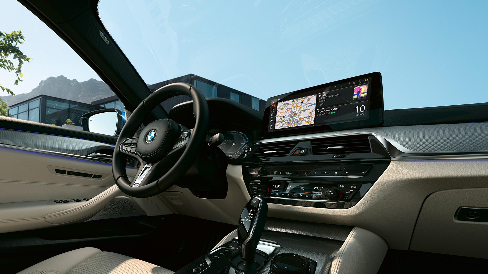 Interior BMW 5 Series Saloon G30 BMW 5 Series Saloon G30 Facelift 2020 interior