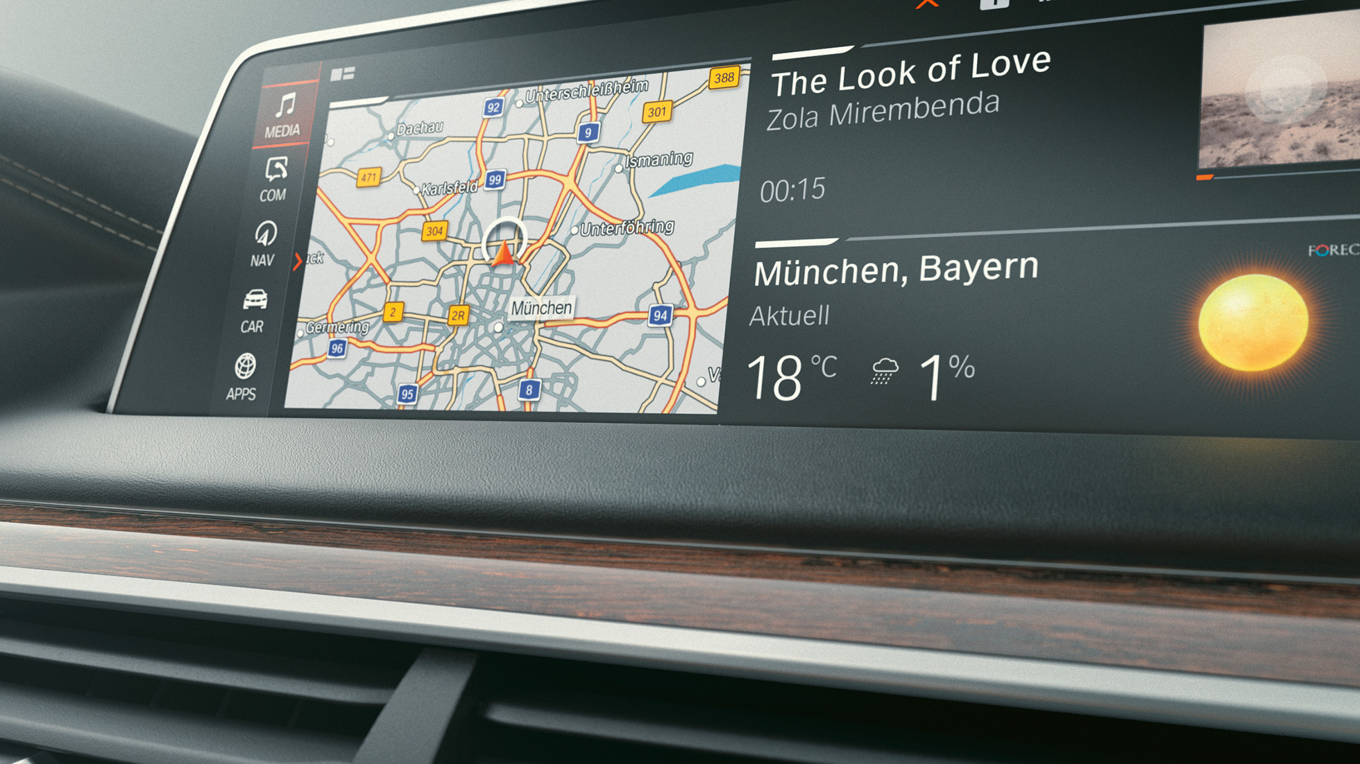 BMW 7 Series display BMW 7 Series display
