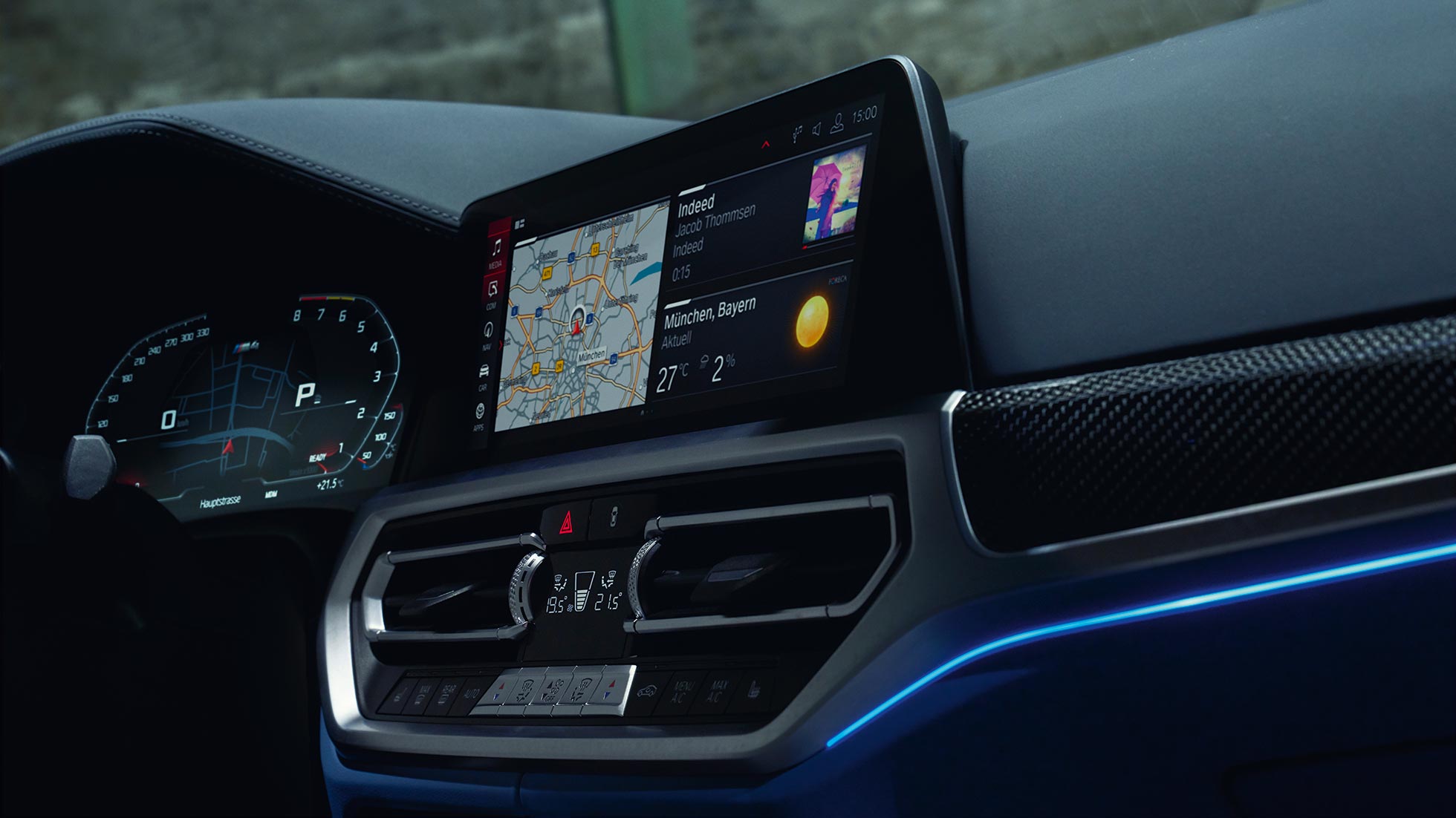 Centre console control panel BMW BMW M4 Competition Coupé G82 2020 BMW M4 Competition Coupé G82 2020 centre console control panel