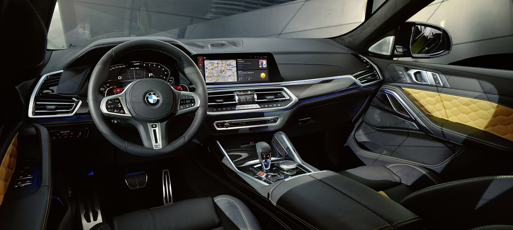BMW X6 M Competition interior BMW X6 M Competition interior