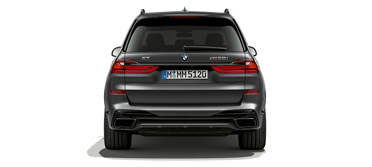 BMW X7 Dark Shadow Edition BMW X7 Dark Shadow Edition Rear View