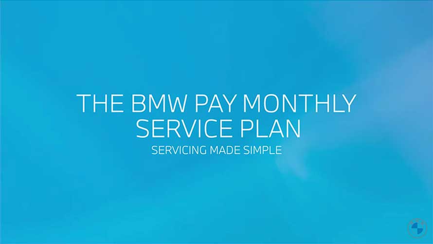 BMW Pay Monthly Service Plan Servicing BMW UK