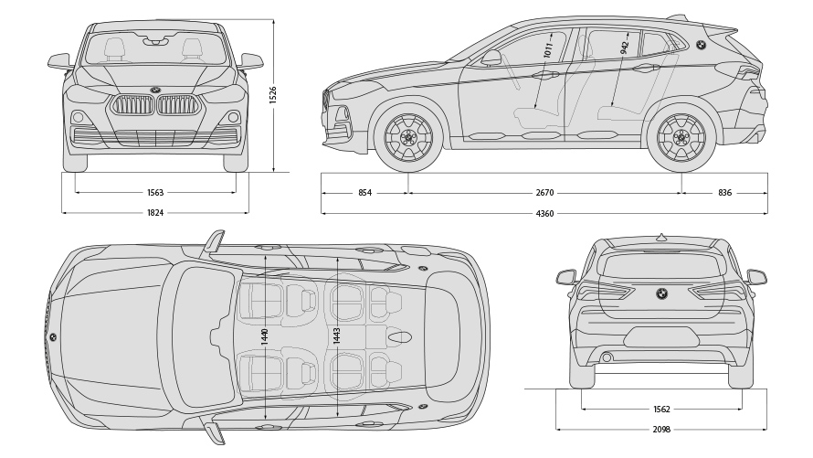 BMW X2 Technical Data New Vehicles BMW UK