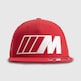 BMW M Large Logo Cap  Red