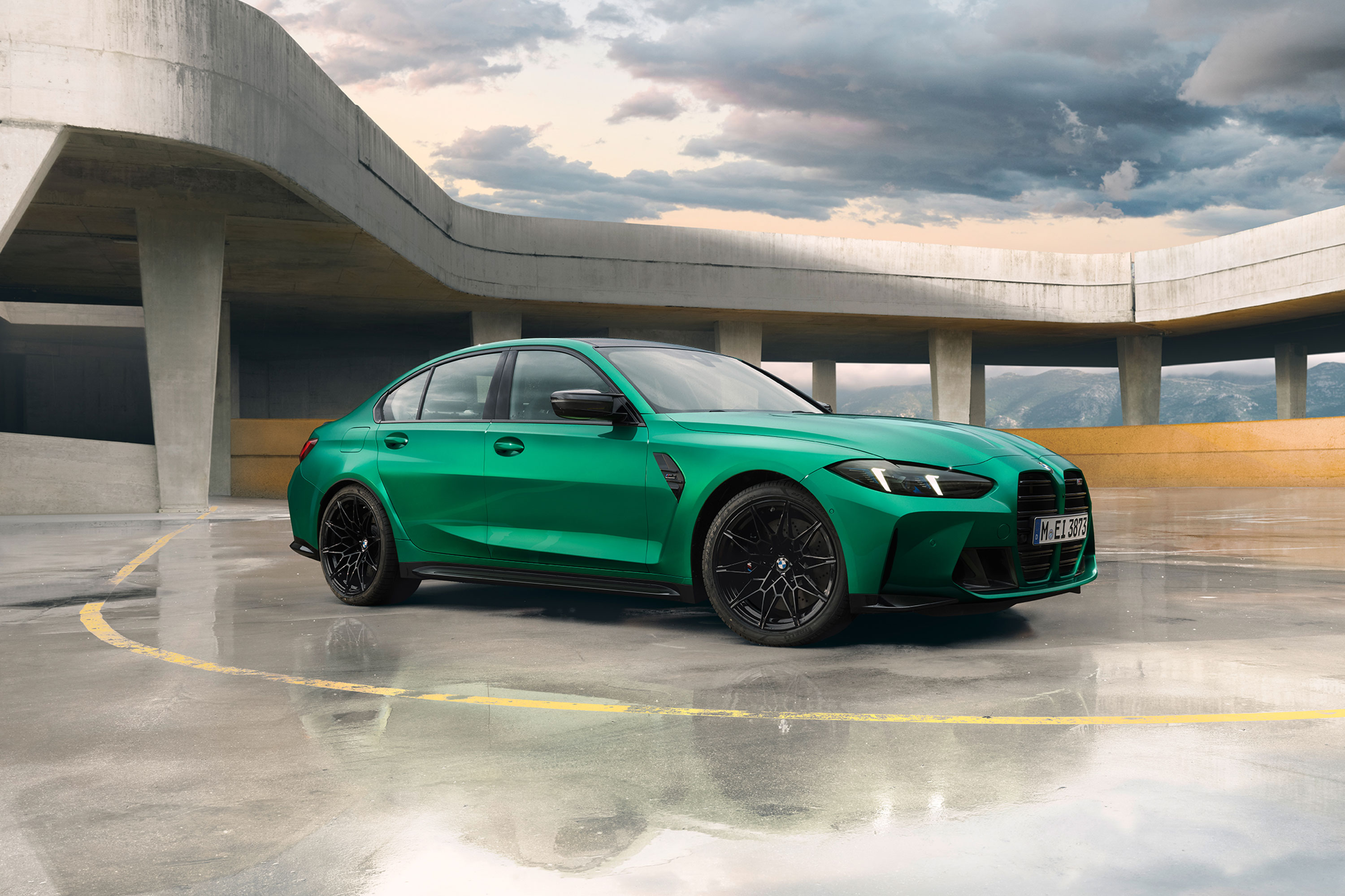 The BMW M3 Competition Saloon