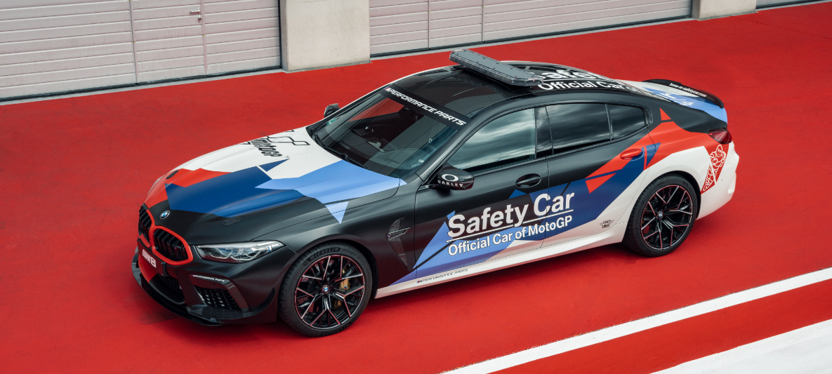 BMW M MotoGP Safety Car side shot